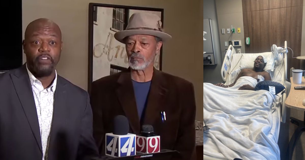 Attorney Billy Clark and his legal team are representing Demetrize Carter in Oklahoma. ( left- News 9 YouTube|YouTube) and (right- @ByAshleyMoss|X).