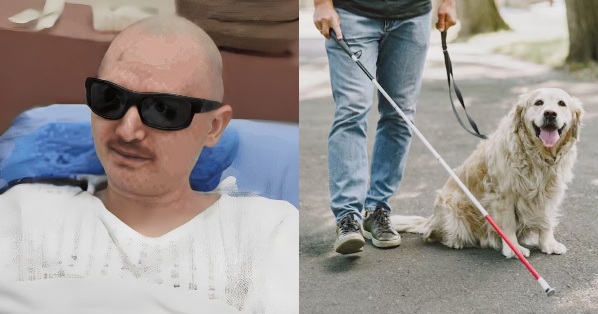 Brent Chapman regained vision after a groundbreaking “tooth-in-eye” surgery