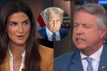 CNN's Kaitlan Collins was furious that President Trump posted the AI video mocking Chuck Schumer and Hakeem Jeffries. (Image Source: ConsvAF/X)