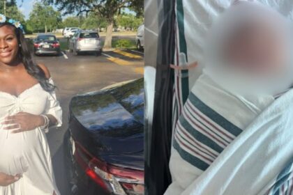 Daniella Hines and her son, baby Annan. (blacklovepage|Instagram).