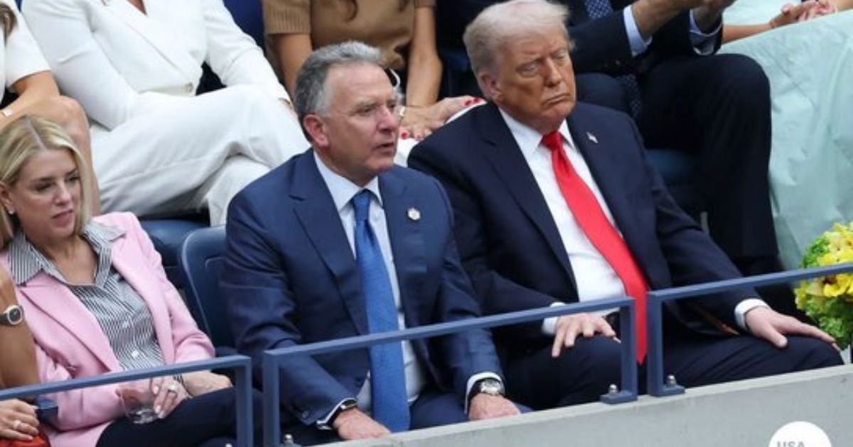 Donald Trump Spotted Napping At US Open Final