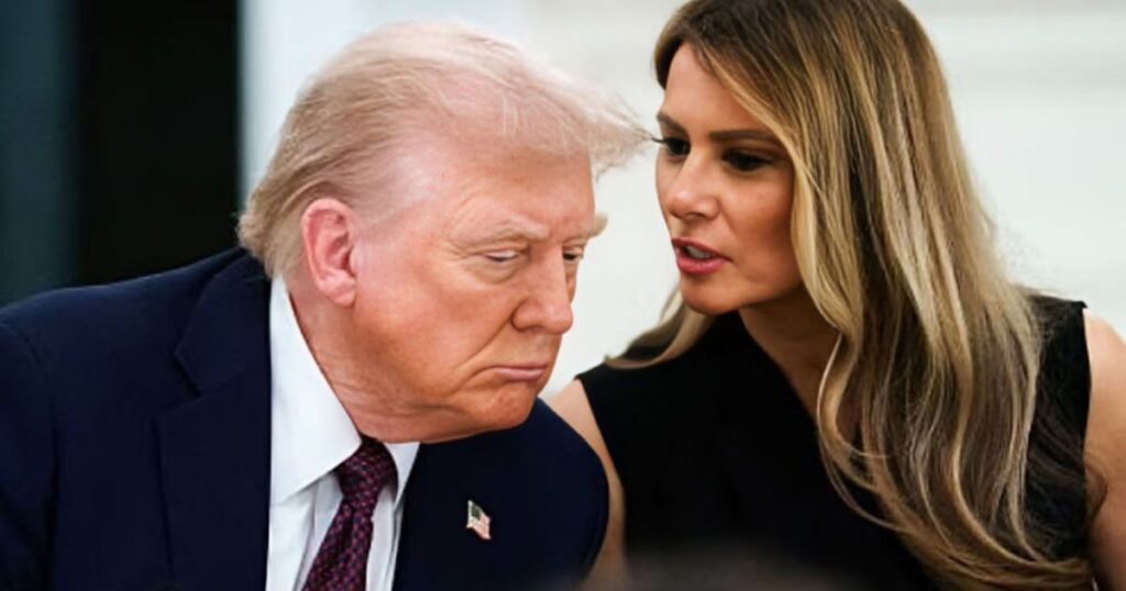 Donald Trump and Melania Trump