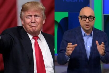 Donald Trump (@Maga_Trigger|X). and anchor Ali Velshi (MSNBC/Youtube).
