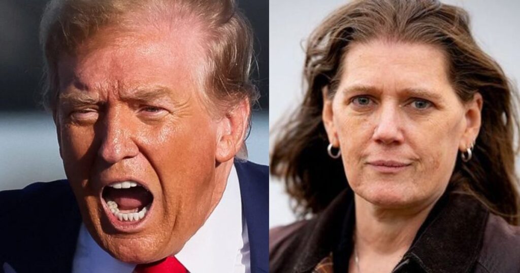 Donald Trump and niece Mary Trump