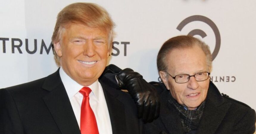 Donald Trump's video dissing Larry King.