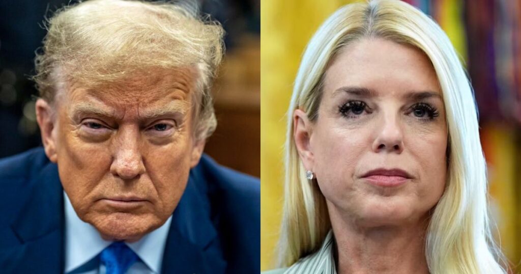 Donald Trump’s remark about Pam Bondi’s looks