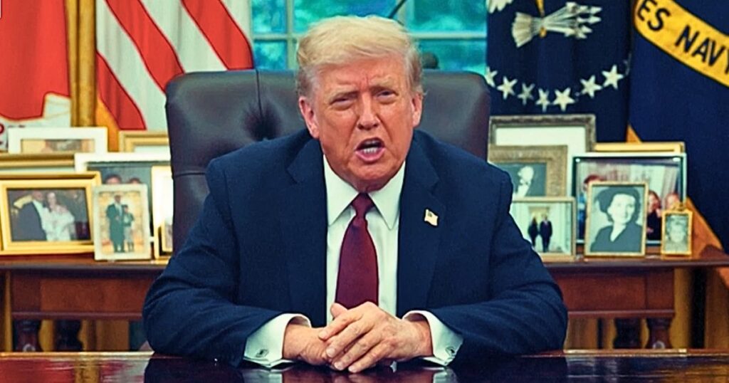 Donald Trump's video reaction to Charlie Kirk's death