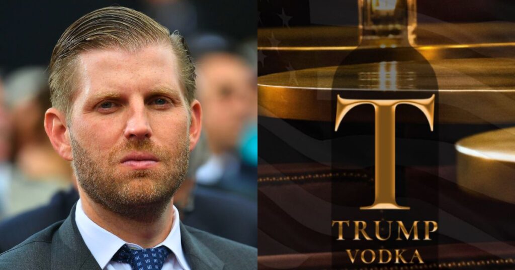 Eric Trump has announced the return of Trump Vodka with a social media teaser