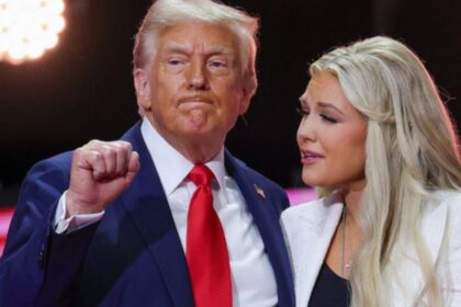 Donald Trump and Erika Kirk