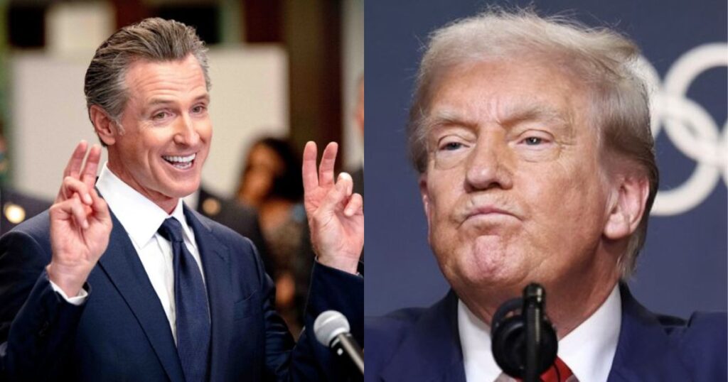 Newsom Taunts Trump Over Epstein Emails.