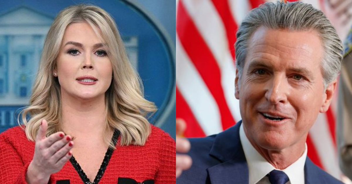 Newsom Slams Leavitt’s ‘Toilet Horror’ as Millions Lose Food Aid