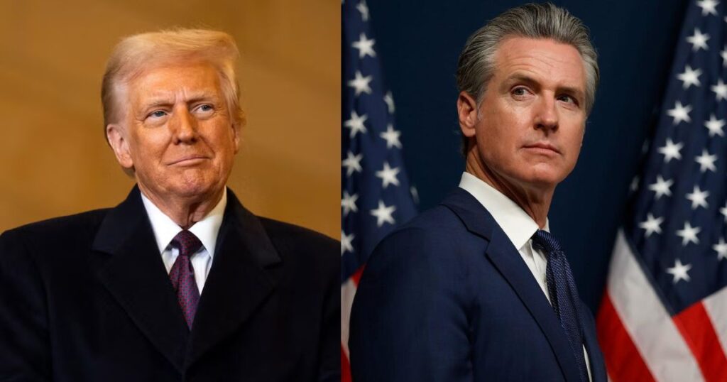 Gavin Newsom trolls Trump