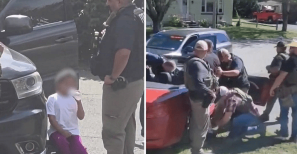 ICE Agents 5 year old