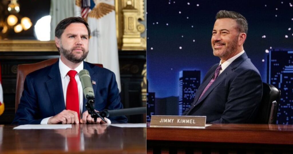 JD Vance Roasted for Joke on Jimmy Kimmel’s Suspension