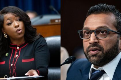 Jasmine Crockett and Kash Patel Heated Discussion