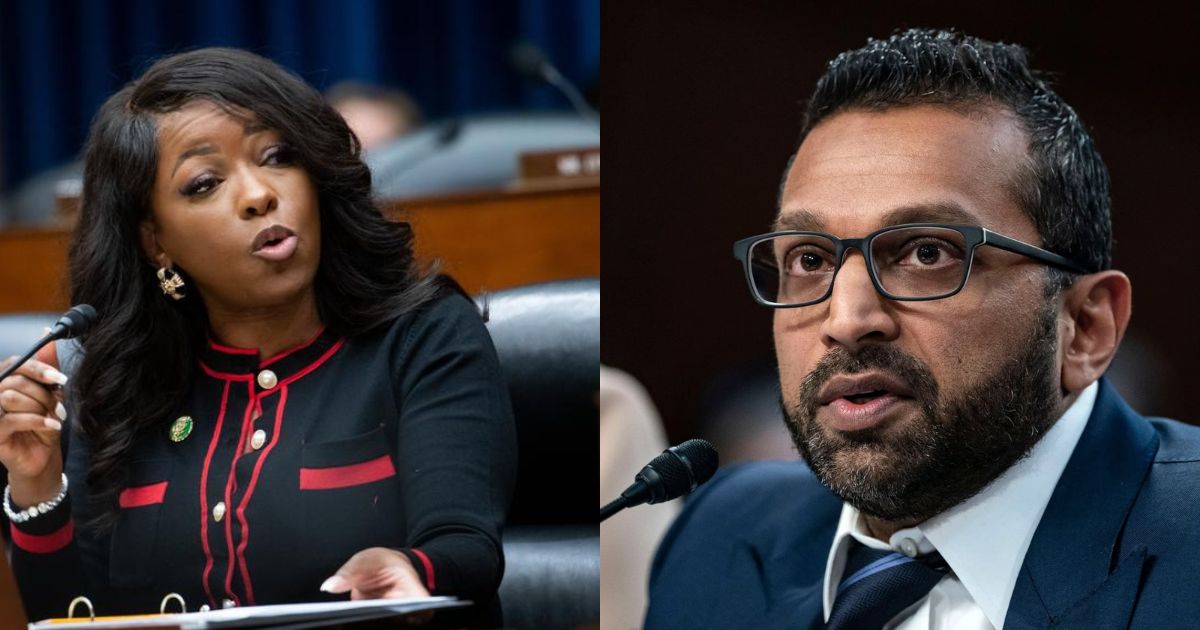 Jasmine Crockett and Kash Patel Heated Discussion