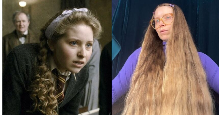 Jessie Cave, actor from Harry Potter