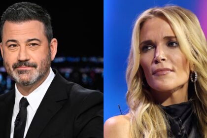 Jimmy Kimmel and Megyn Kelly
