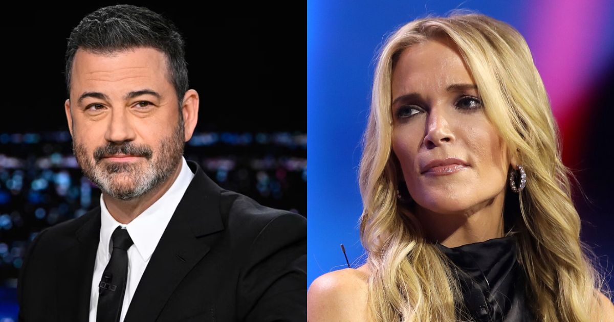 Jimmy Kimmel and Megyn Kelly