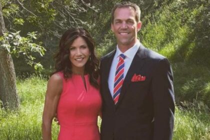Kristi Noem and Corey Lewandowski