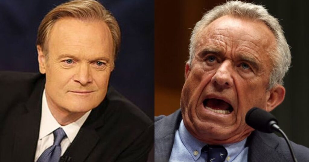 Lawrence O’Donnell slammed RFK Jr. on MSNBC, calling him “a crime against humanity.”