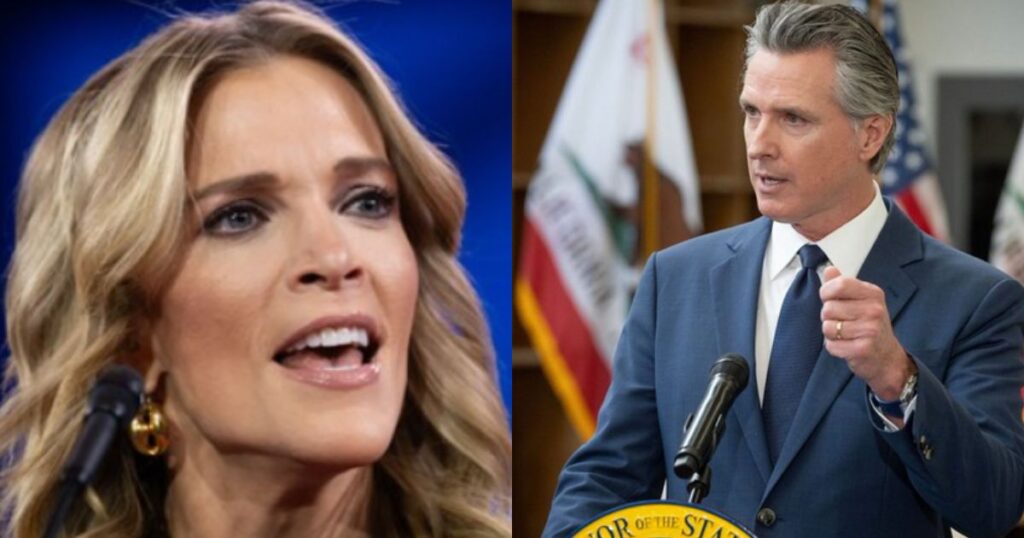 Megyn Kelly is furious with Gavin Newsom