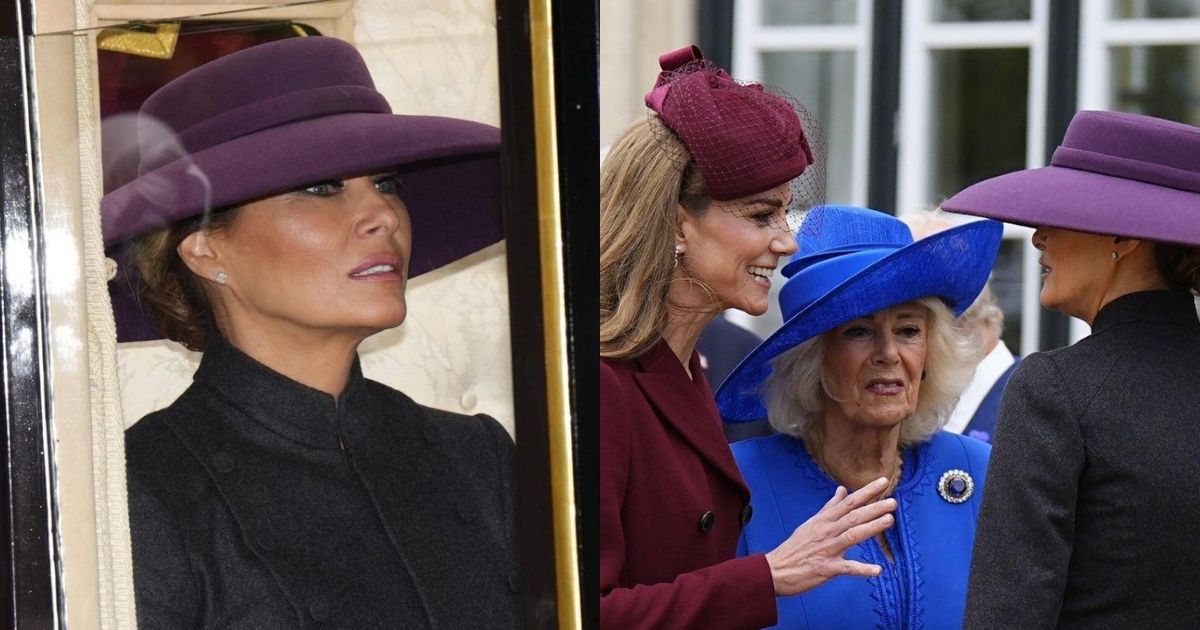 Melania's Private Moment with Princess Kate