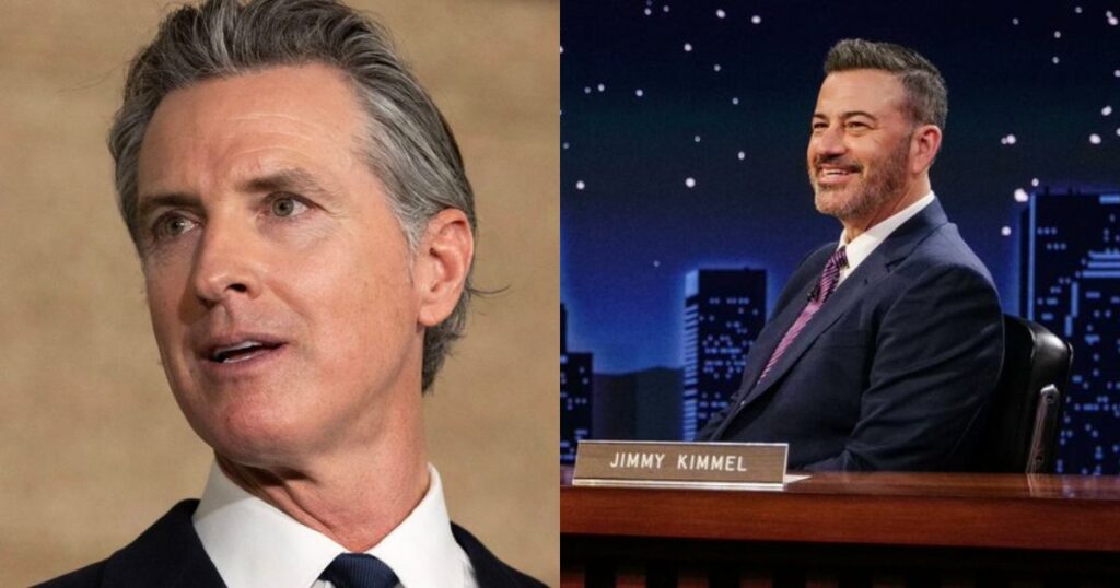 Newsom Accuses GOP After Jimmy Kimmel Show