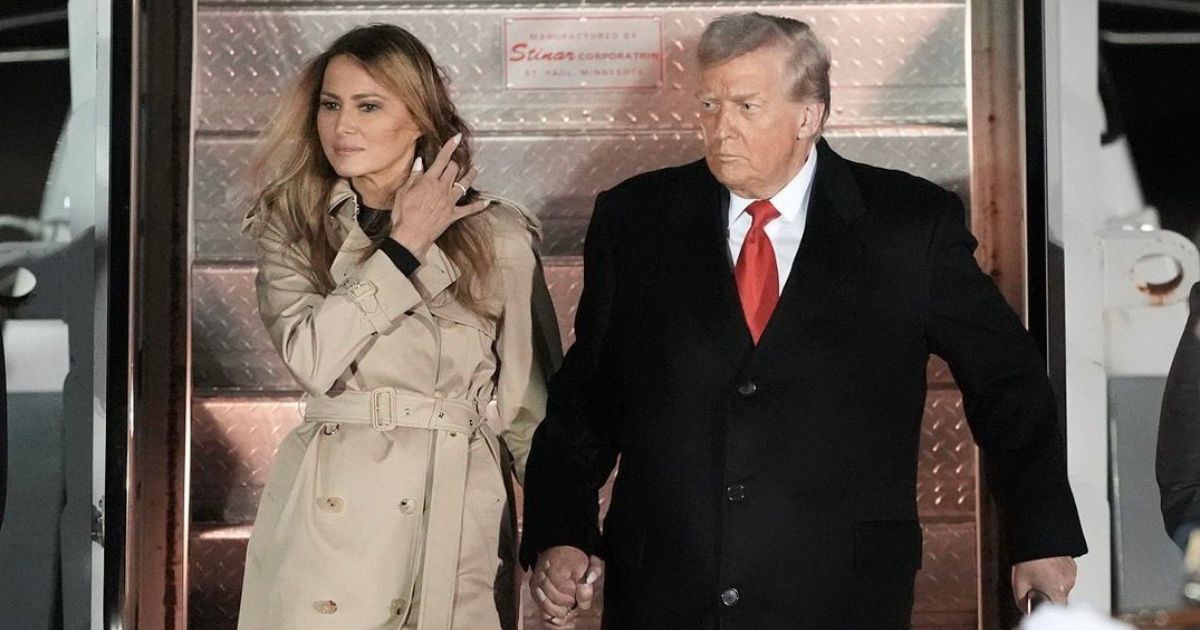 President Trump and First Lady Melania Touchdown UK