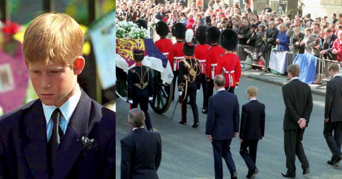 Prince Harry shares details about his mother, Princess Diana’s funeral.