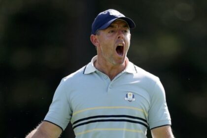 Rory McIlroy's on course obscene gesture