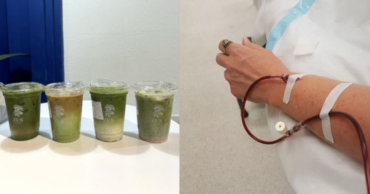 A South Carolina woman ends up in hospital drinking matcha once a week.