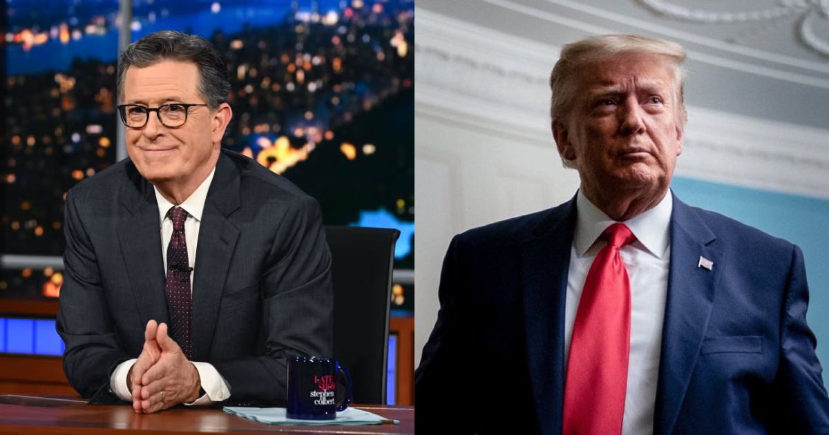 Stephen Colbert, Donald Trump