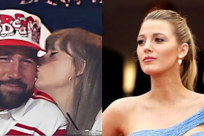 Taylor Swift celebrates her engagement to Travis Kelce while former best friend Blake Lively remains silent.