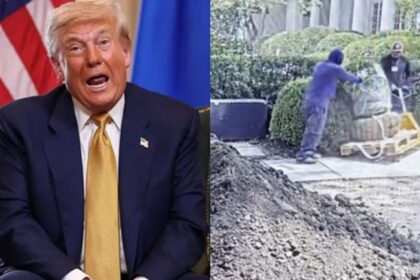 Trump lashes out at White House Contractors.