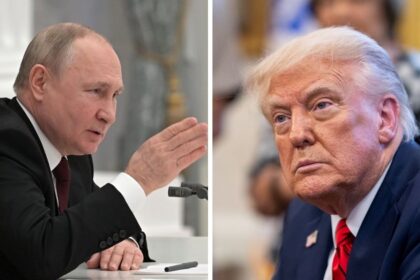 Vladimir Putin and Donald Trump