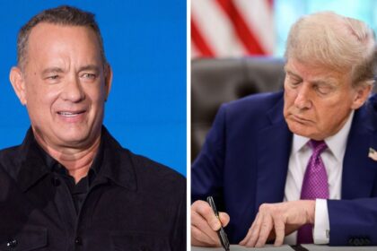 Tom Hanks and Donald Trump