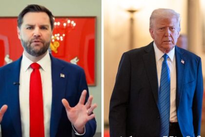 JD Vance and Donald Trump