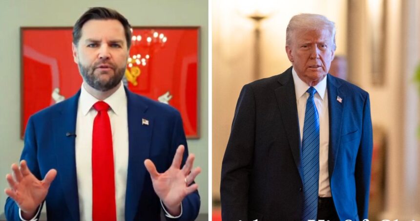 JD Vance and Donald Trump