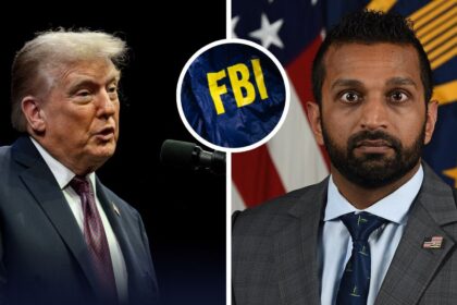 Donald Trump and Kash Patel