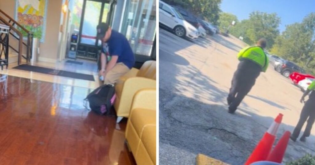 A white man hurled racist slurs at a Black man