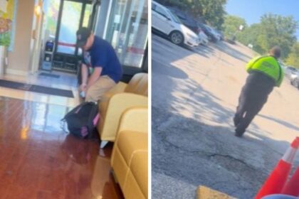 A white man hurled racist slurs at a Black man