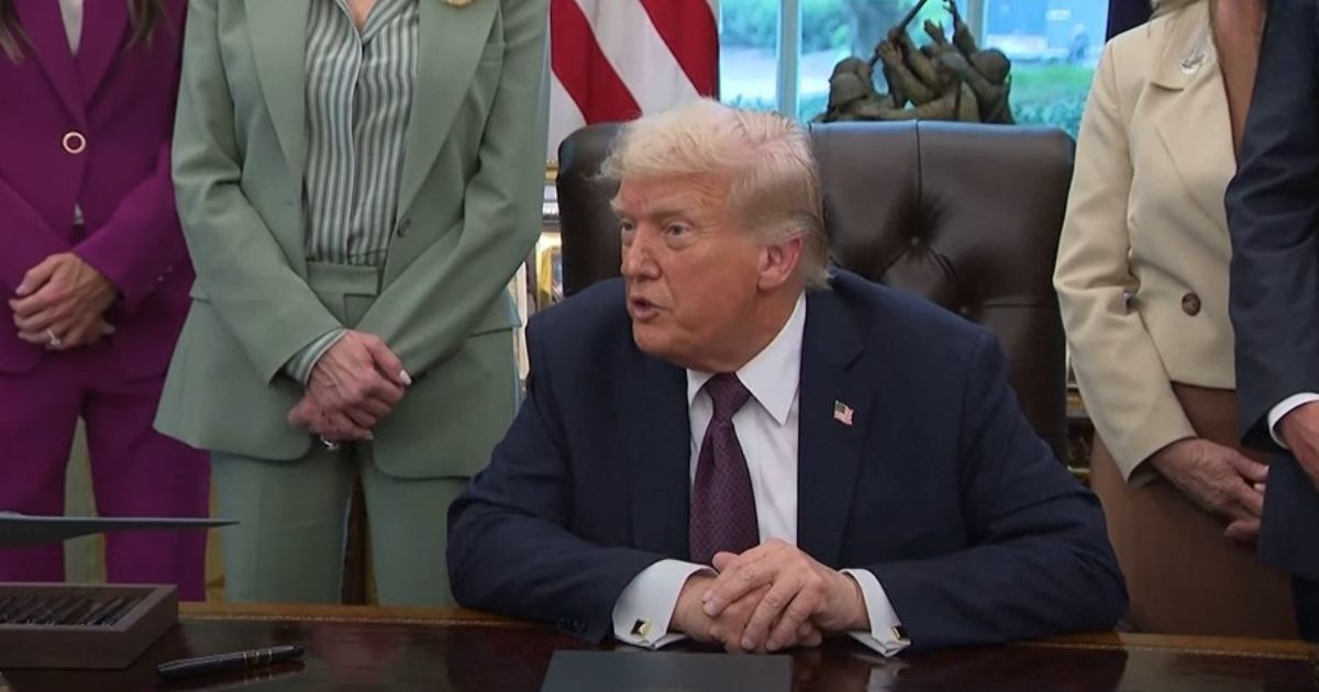 Donald Trump has branded Democrats “the party of Satan” during a government shutdown rant.