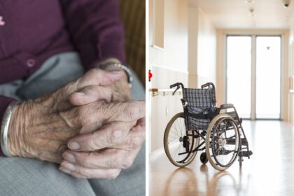 An old woman was murdered in a nursing home