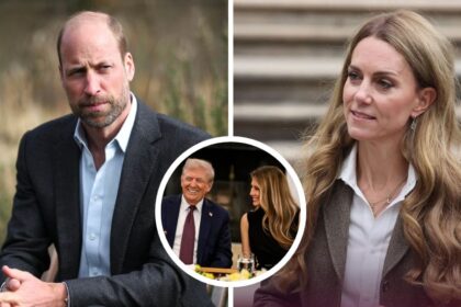 Prince and Princess of Wales, Donald and Melania Trump