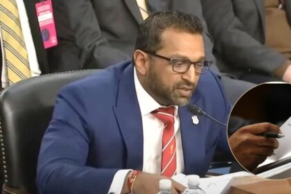Kash Patel at Senate hearing