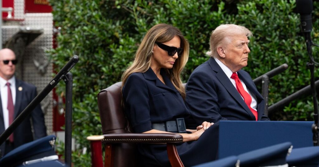 Donald Trump and Melania Trump