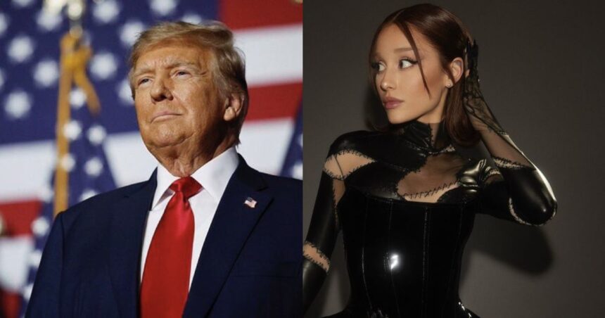 Donald Trump, Ariana Grande