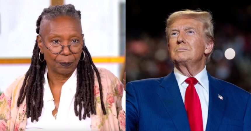 Whoopi Goldberg supports Trump's discharge from the presidential duties.