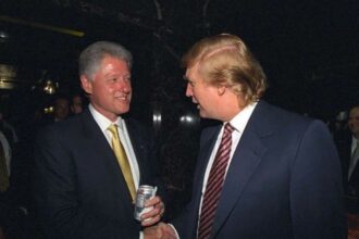 Bill Clinton and Donald Trump (Image Credit: @WinterPolitics1 on X)